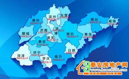 山东最新地图概览