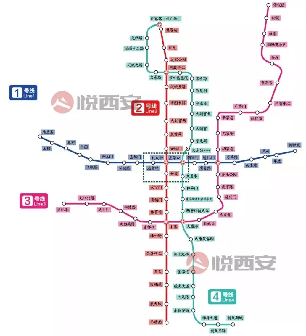 西安地铁线路图最新版，古都便捷交通网络探索