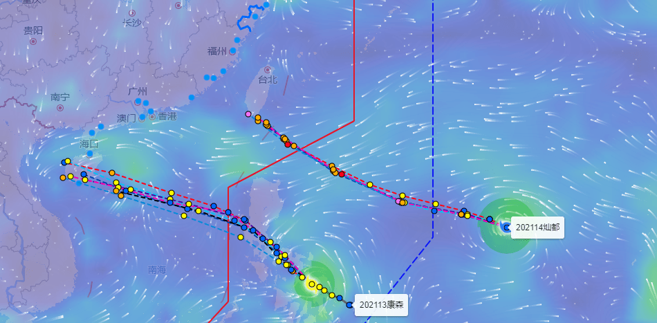 温州台风网最新台风路径分析图