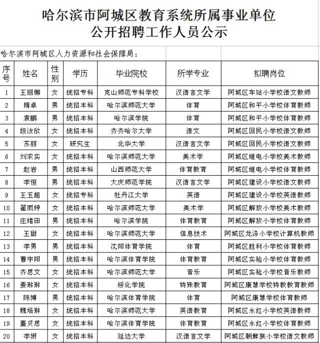 阿城区统计局最新招聘信息全面解析